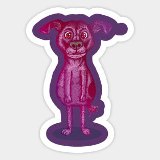 Courage the Cowardly Dog Sticker